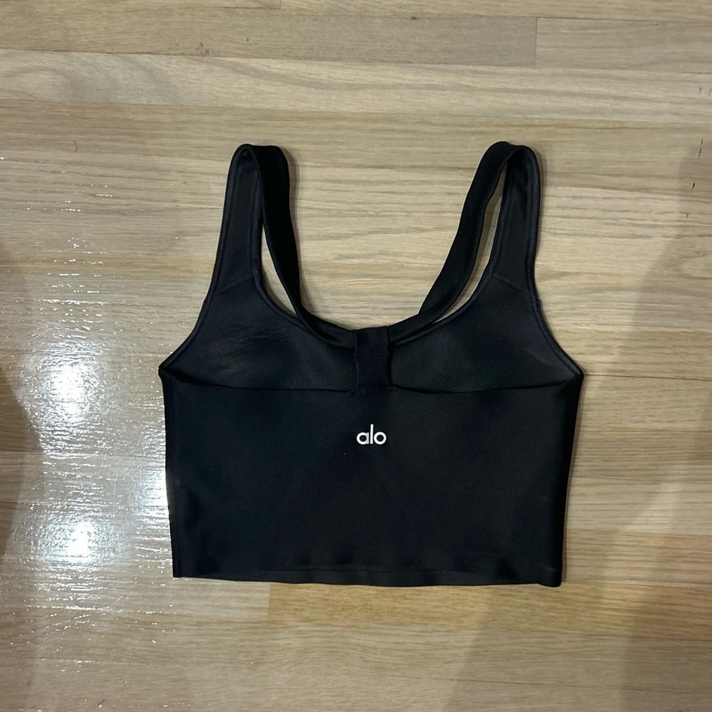 Black ALO Sports Bra